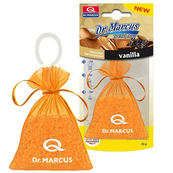 Dr Marcus Car Air Freshener Fresh Bag - Upto 45 Days of Fresh Fragnance, Multi-Purpose Air Freshner for Home, Office - 20g