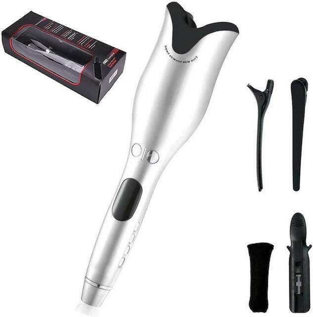 Hair Curler, Automatic Curling Iron LED Digital Rotating Hair Curling/Waver, Rotating Magic Hair Curling Iron
