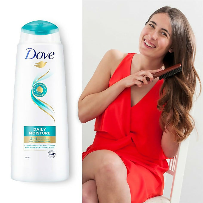 Dove Daily Moisture 2-in-1 Shampoo and Conditioner 400 ml