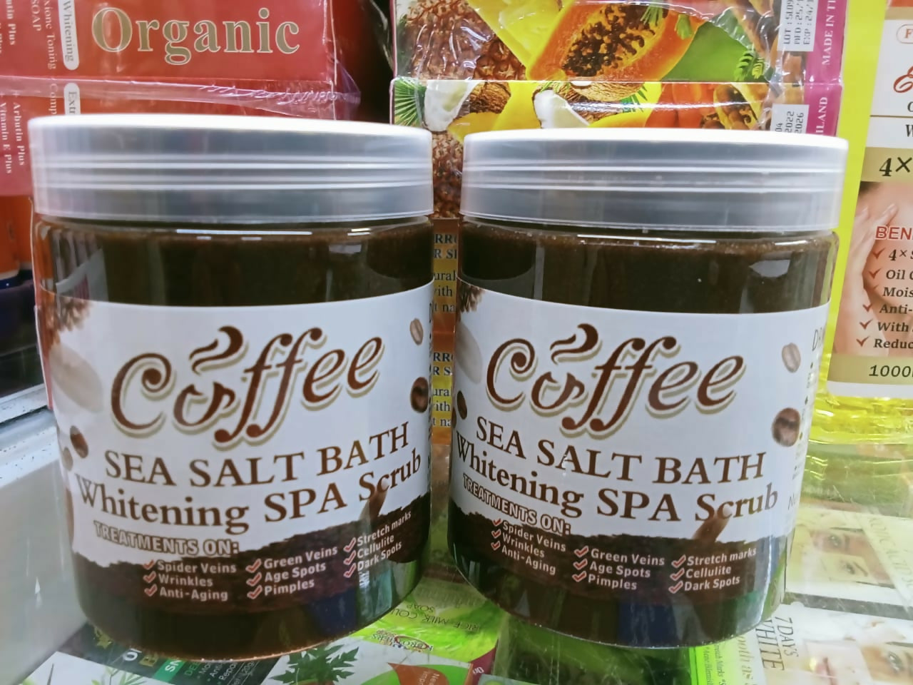 Coffee Sea Salt Bath SPA Scrub