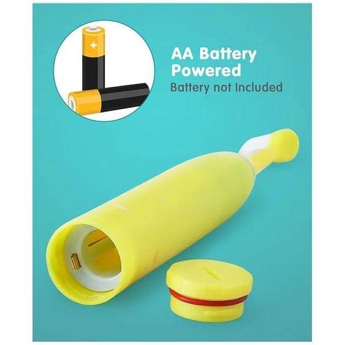 Smart Kids Electric Toothbrush – Battery Operated & Rechargeable Options with Replaceable Heads
