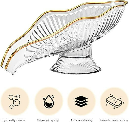 Self Draining Soap Dish