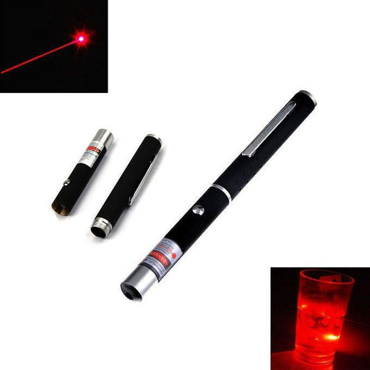 Laser Pointer Red (Batteries Included), Long Distance Laser, Bright and Easy to Use - Red Toys Presentation Cat Play