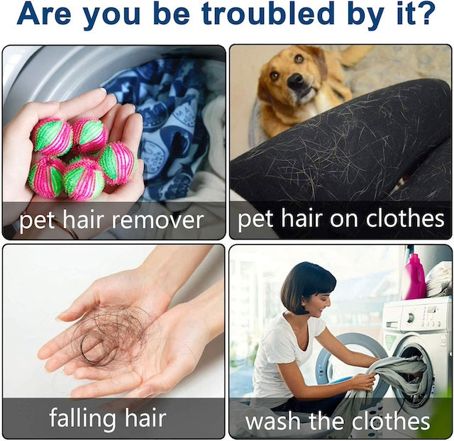 Lint Collecting Machine Balls for Front Loader Machines, Pet Hair Remover, Bedding Washer Dryer Floating Ball