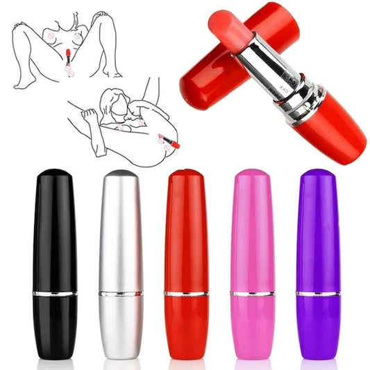Lipstick Vibrator, Lipstick Bullet Vibrator Mini Adult Product, Women Lipstick Electric Vibrating Jump Egg Sex Toys