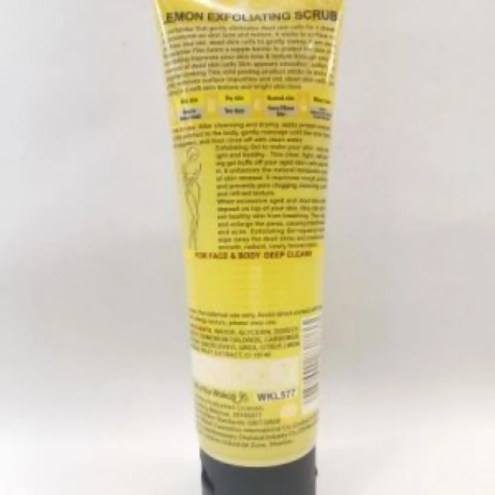 Fruit of the Wokali Lemon Exfoliating Face Scrub