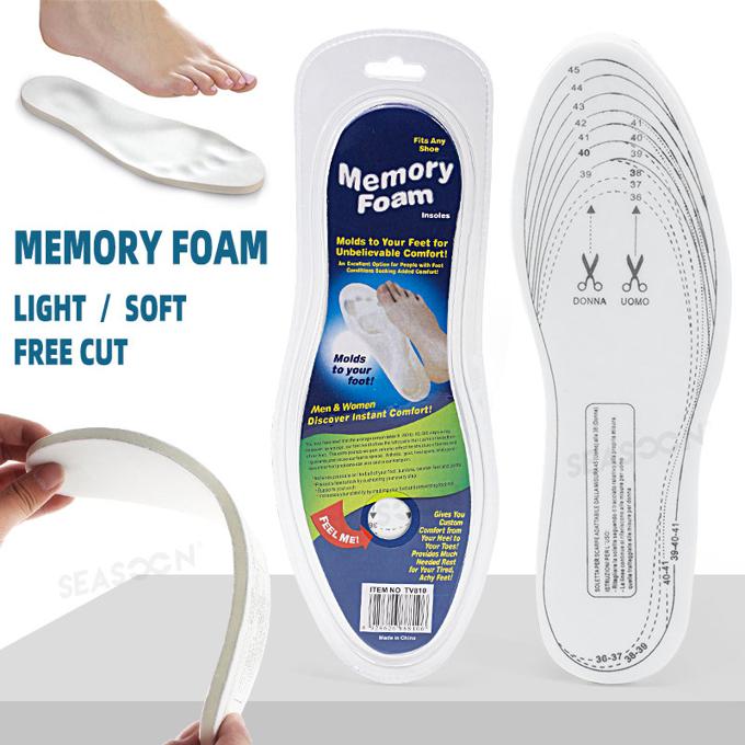 Memory Foam Shoe Insoles Sports Foot Feet Orthopedic Unisex Inner Soles