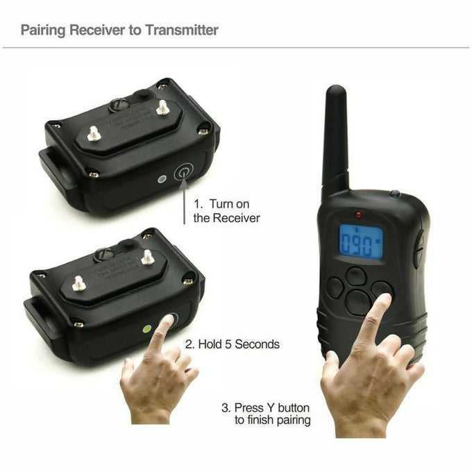 Remote Control Pet Dog Training Collar System