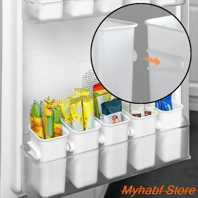 Fridge Organizer Food Fresh Storage Box Refrigerator Side Door Vegetable Fruit Spice Organizer Food Container Kitchen Storage1