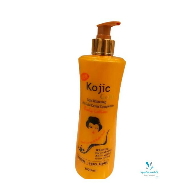 Kojic Skin Whitening 24 Gold Caviar Complexion Lotion 600ml