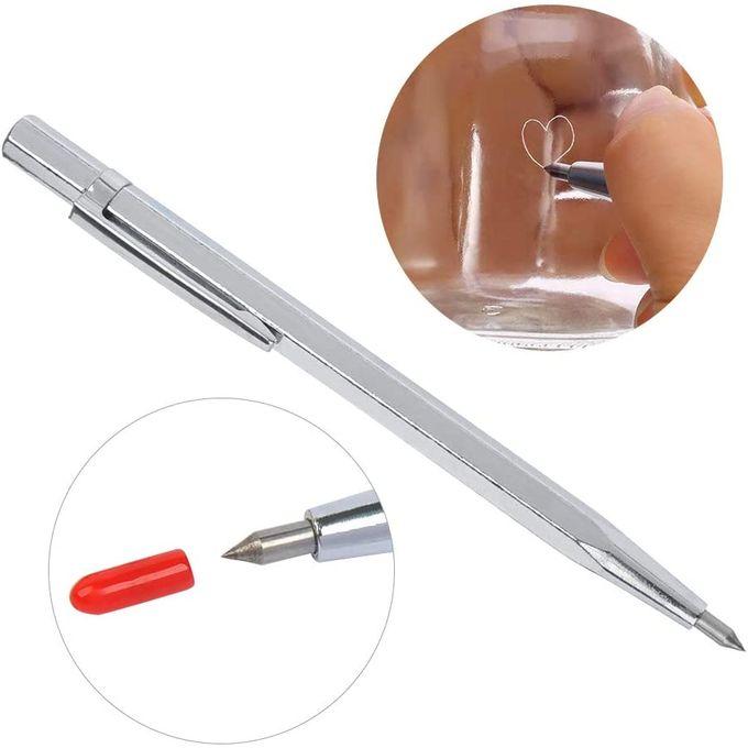 Schuller Tile Cutter Pen, Tile Cutter Etching Pen Type with Carbide Tipped Point for Metal Work / Glass / Porcelain Cutting