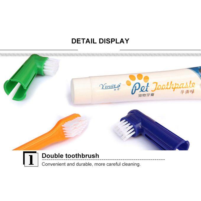Yingte Pet Dog/Cat Toothpaste Vanilla Taste Oral Care