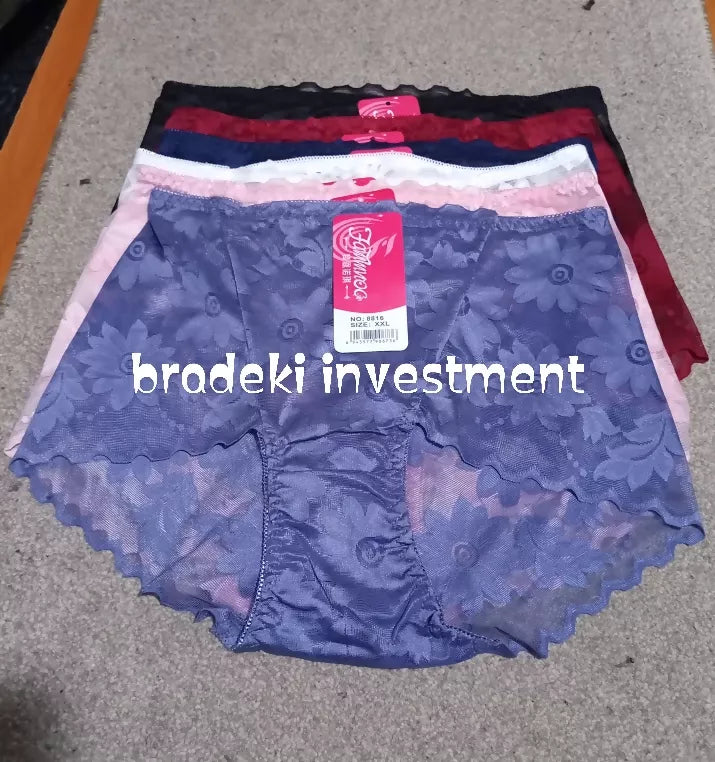 3PCS NET SEAMLESS COTTON, LADIES PANTS