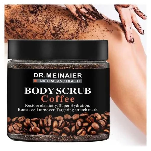 DR MEINAIER Deep Cleansing Coffee Body Scrub.