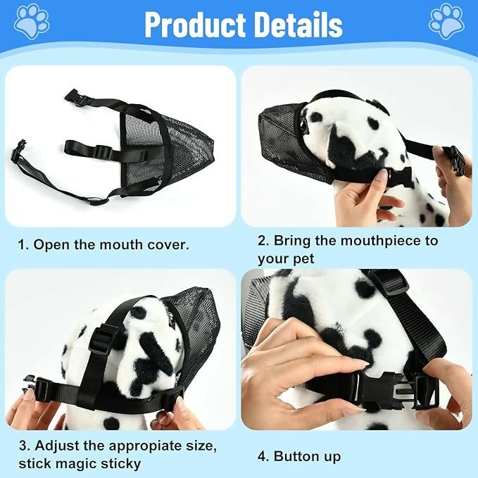 Dog Muzzle for Small Medium Large Dogs