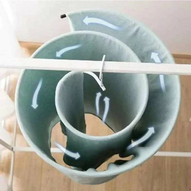 Generic Space Saving Spiral Balcony Hanger Drying Rack