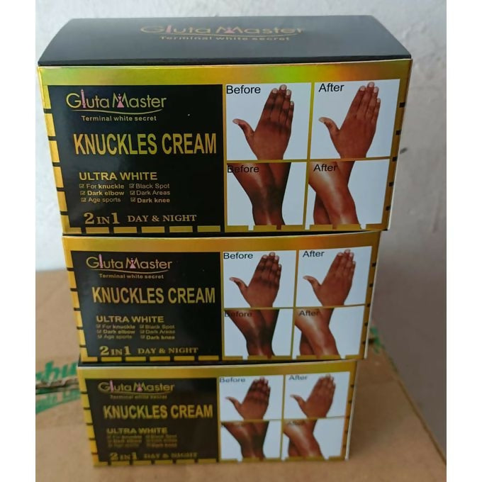 Gluta Master Knuckles Cream Ultra White 2in1 Day & Night