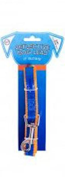 World Of Pets Reflective Safe & Secure Dog Lead - It Glows!