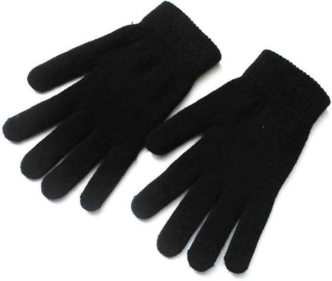 Black Magic Man Woman Unisex Gloves