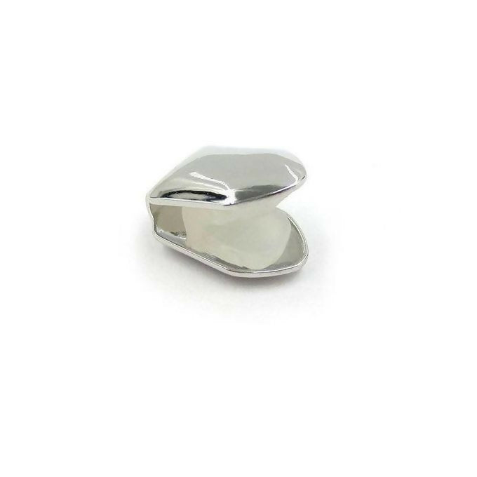 Single Silver Tooth Cap Bling Teeth