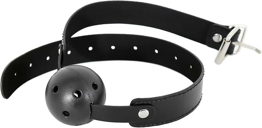 Breathable Bondage Ball Gag BDSM S+M Fetish Mouth