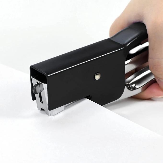 Handheld Ergonomic Stapler Packaging Metal Pliers - Random Color