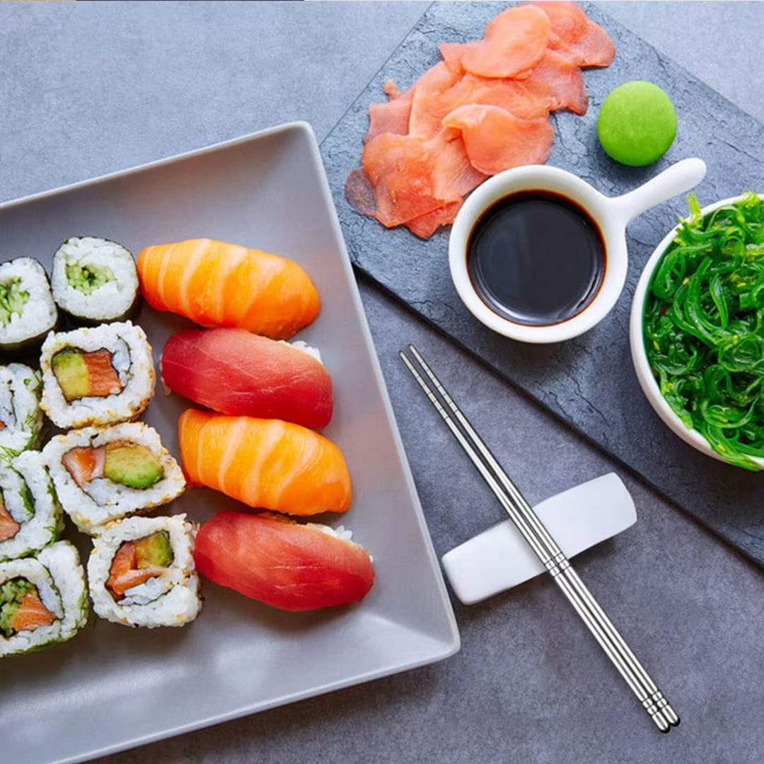 23cm Reusable S/Steel Chopsticks