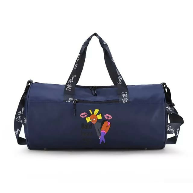 Classic sports bag for basketball, handball, football, gum