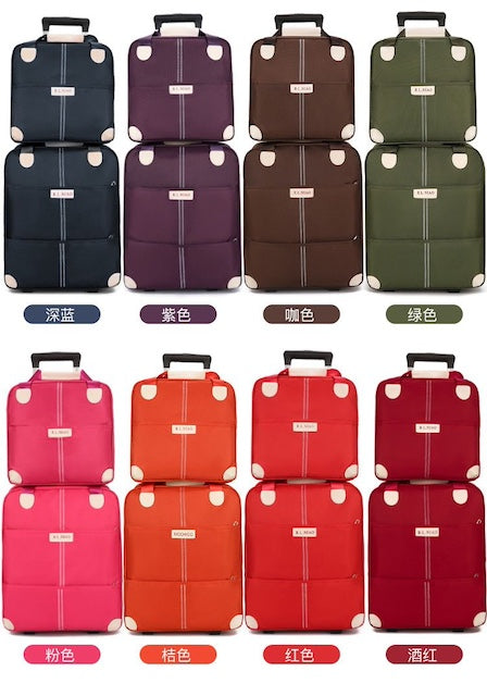 2 in 1 Trolley Bag, Waterproof Travel Suitcase Bag, Large Capacity Multi-functional Water Repellent Trolley Bag, Travel Bag