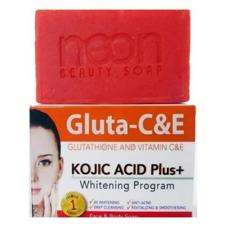 Gluta C & E Glutathione Vitamin C & E Kojic Acid Whitening Soap