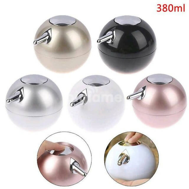 Elegant Top Press Soap Pot Dispenser, 380ml Capacity