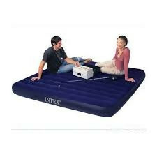 Intex Inflatable Mattress (Size 3*6) with Free Pump