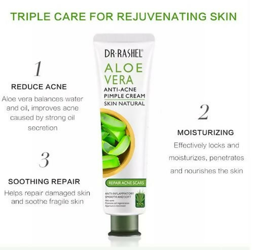 Dr Rashel Aloe Vera Anti-Acne Pimple Cream