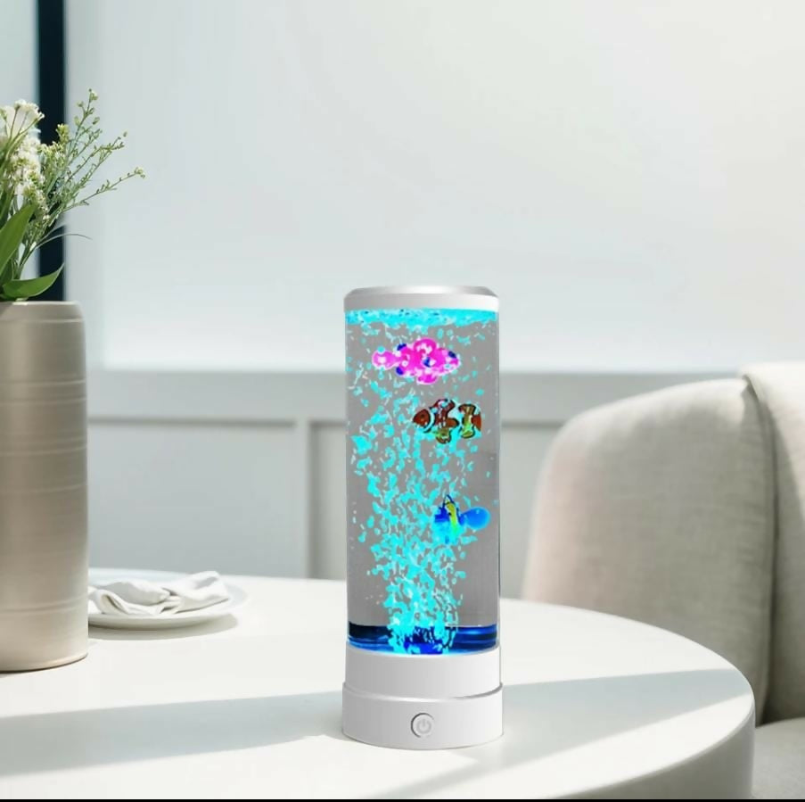 LED Bubble Fish Lamp decor 2.5 liters capacity