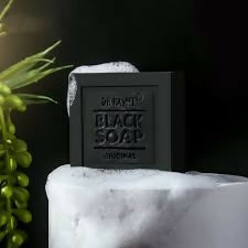 Dr. Rashel Black Soap With Collagen & Charcoal Soap 100g