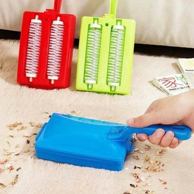 Handheld Carpet Brush Mini Vacuum Cleaner, Hair Remover, Easy to Use, Multi Functional