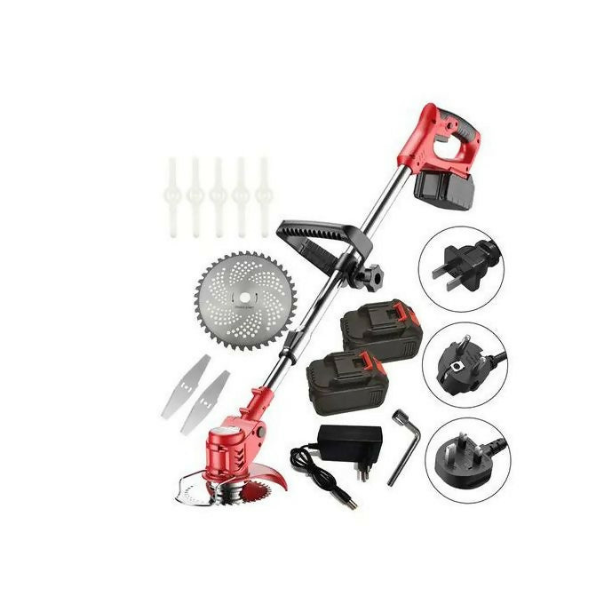 Cordless Electric grass Trimmer Brush cutter Lithium Tool Battery Brush Cutting Machine Grass Cutter Hand Held