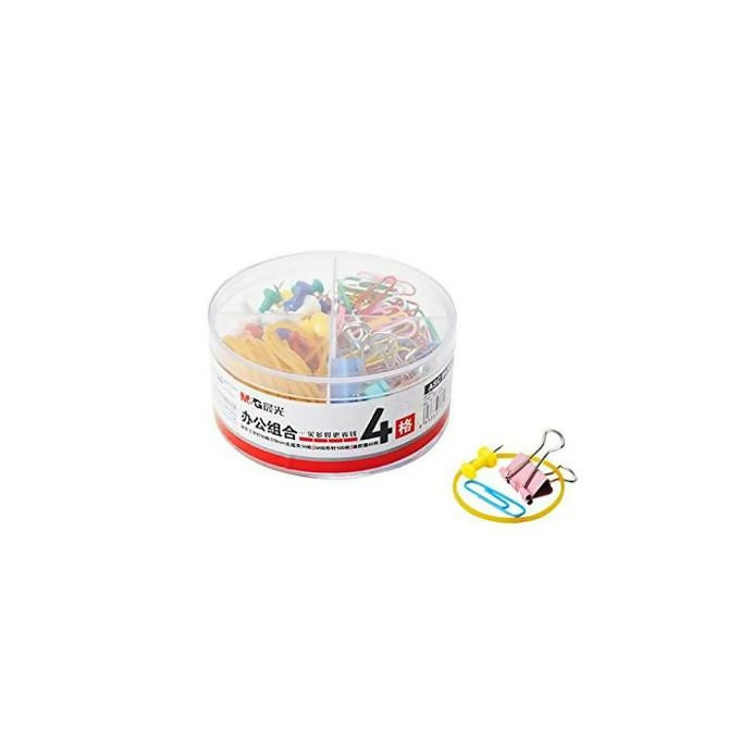 M&G 4 In 1 Stationery Set - 200pcs Colourful Assorted