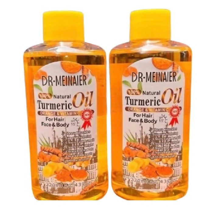 DR.MEINAIER Natural Turmeric Face, Body & Hair Oil