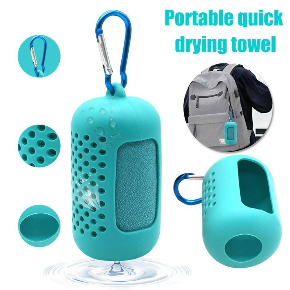 Portable sports Quick dry Cool towel in silicone pocket5