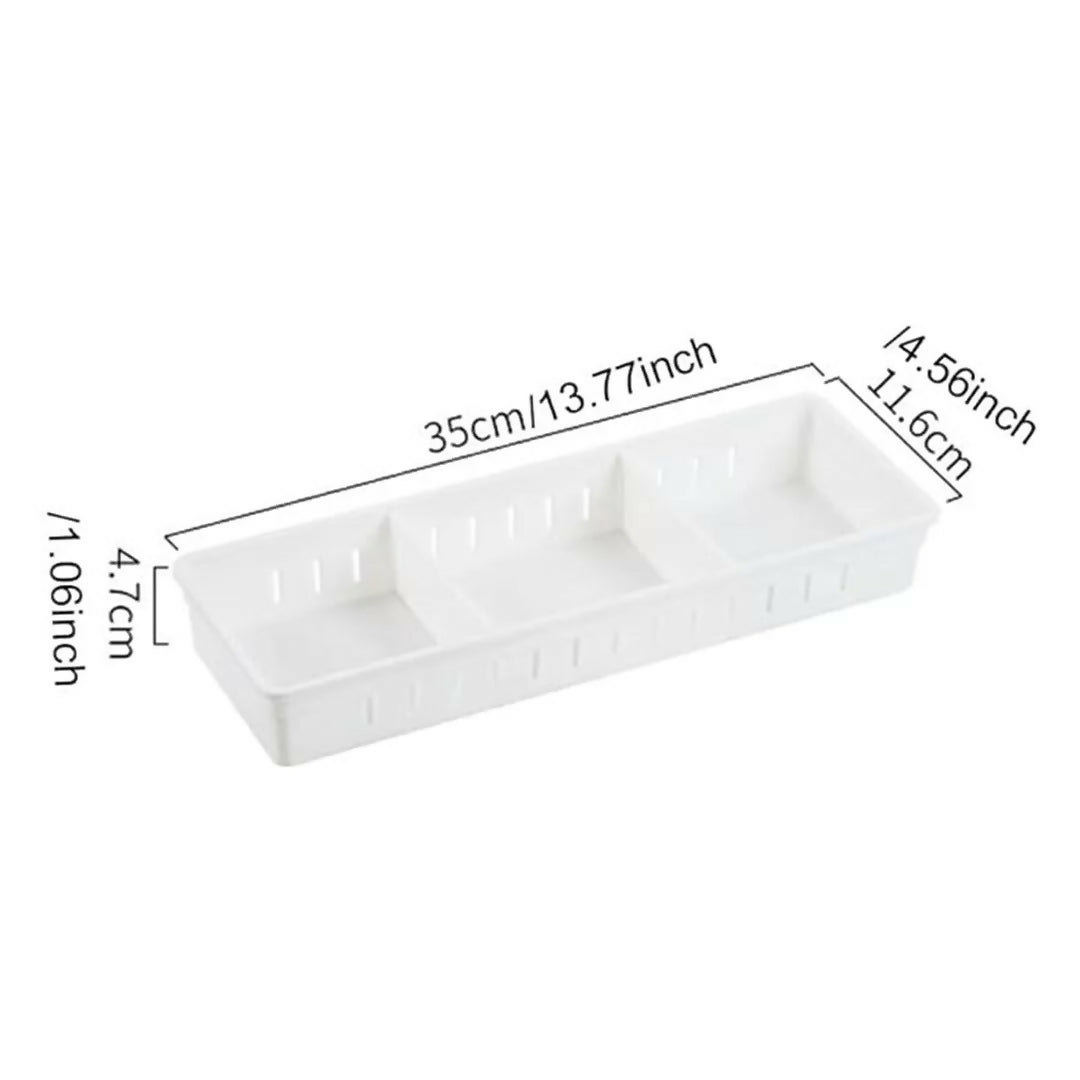 Plastic Drawer Organizer Tray 34.7×11.7cm