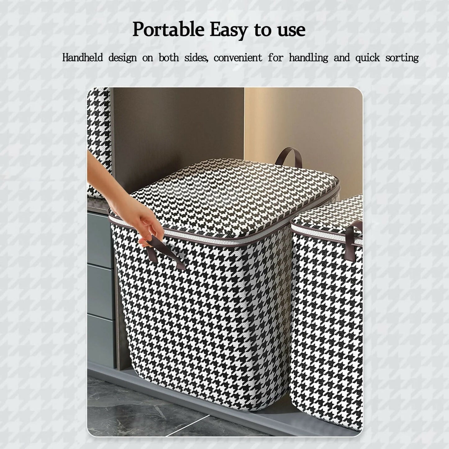 Foldable Storage Bag For Clothes 180L