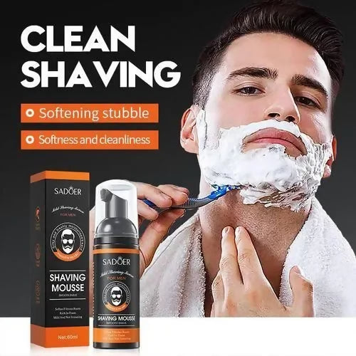 SADOER Men Smooth Shave Shaving Mousse -60ML