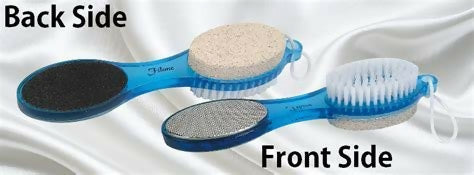 Fashion 4 In 1 Pedicure Tool Foot Nail Buffer Brush