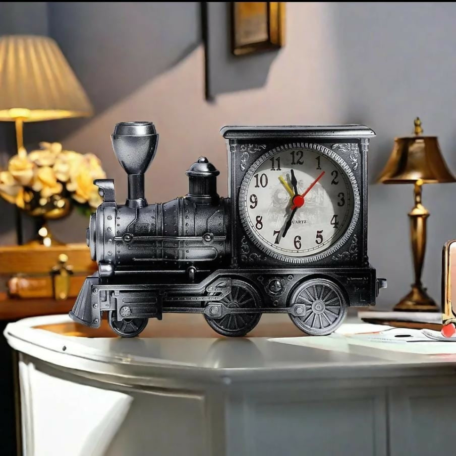 Retro Locomotive Alarm Clock