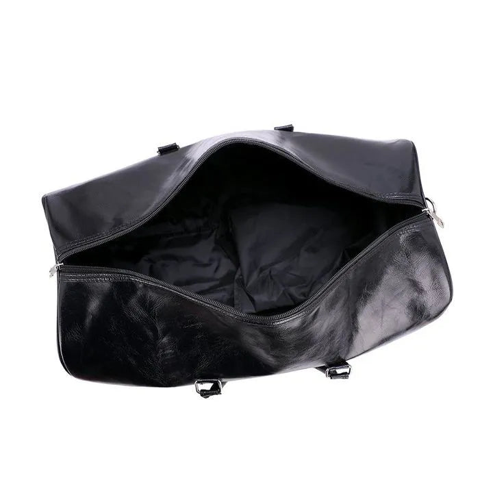 Large Capacity Travel Duffel Bag with Shoe Compartment Wet Pocket
