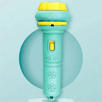Cartoon Projection Flashlight 80 Patterns Kids Projector Toy