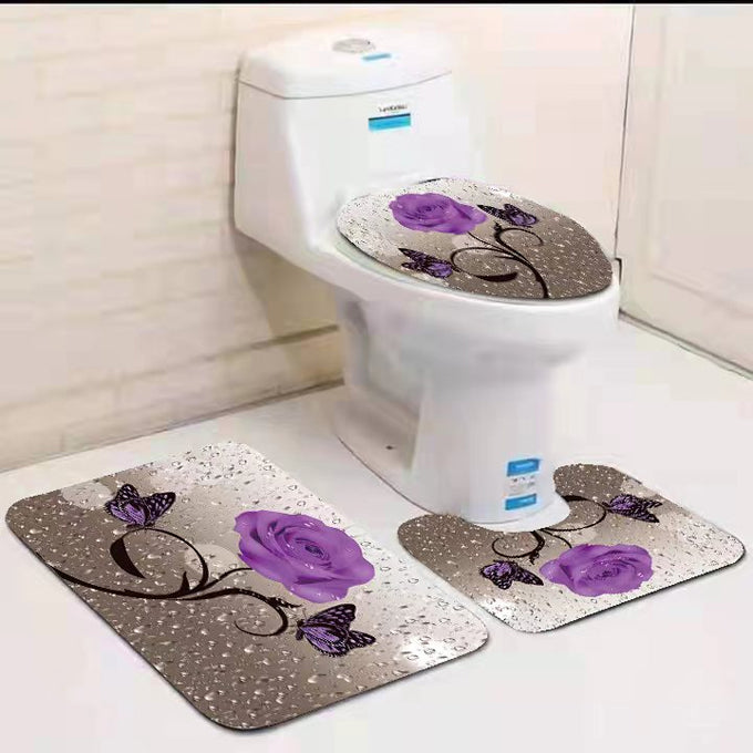 Bathroom Rugs Sets 3 Piece Bath Mat