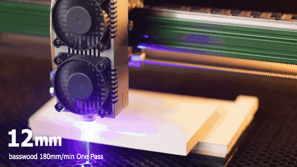 NEJE E80 130W Fixed-Focus Laser Module for Cutting and Carving - Matrix Optical System - Top-notch Undamaged Diode Structures