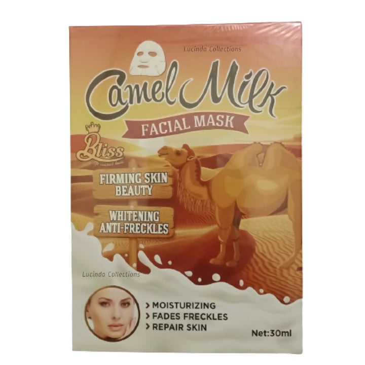 10Pcs Camel Milk Facial Mask